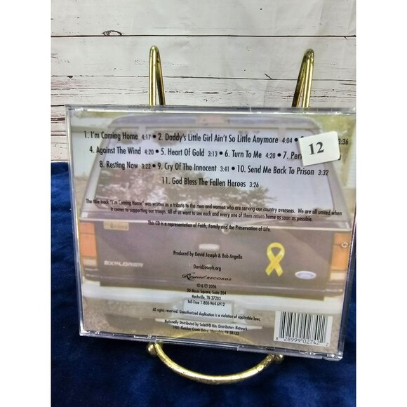 David Joseph I'm Coming Home Autographed CD - Picture 3 of 6